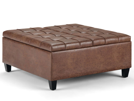 Harrison - Upholstered Coffee Table Storage Ottoman