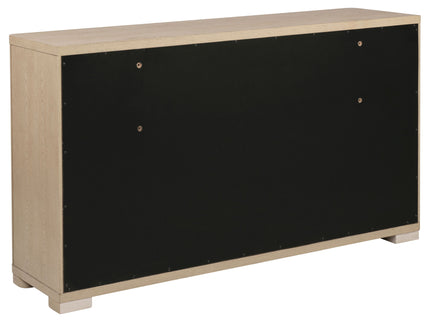 Mirador - 6 Drawer Bedroom Dresser - Natural