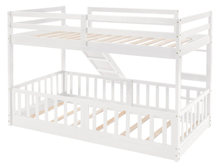 Functional Bunk Bed & Convertible Ladder And Slide