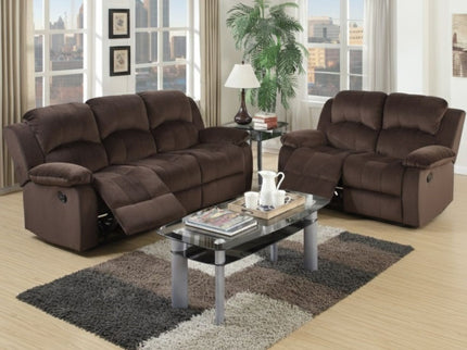 Modern Style Living Room Set With Reclining