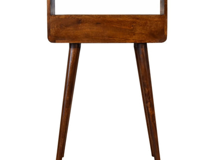 Mini Console Table - Chestnut