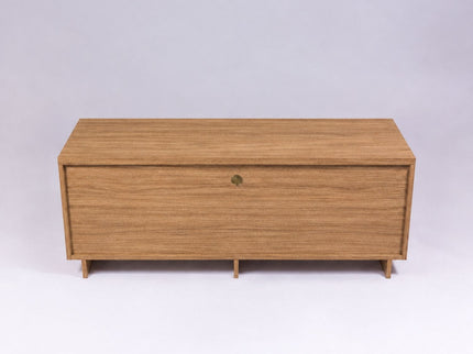 TV Stand For TVs Up To 50" With 1 Drawer And 2 Doors - Oak