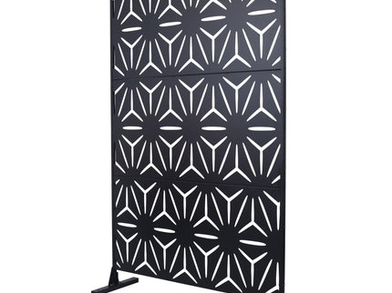 Outdoor & Indoor Metal Privacy Screen, Freestanding Decorative Panels