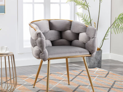 Luxury Modern Simple Leisure Single Sofa Chair Bedroom Lazy Person Household Dresser Stool Manicure Table Back Chair