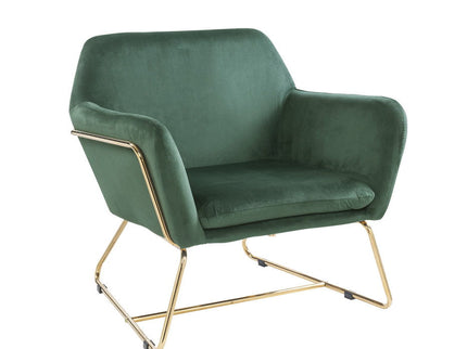 Keira - Accent Chair With Metal Base