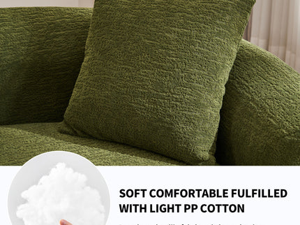 4 Seater Sofa With Fabric, 30D, 60 Hardness Full Sponge, 4 Pillow For Living Room, Home Furniture Sleeper Sectional Sofa For Apartment
