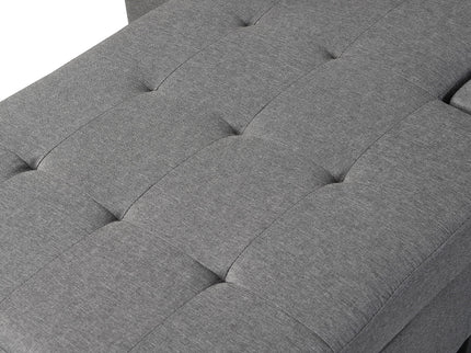 Sectional Sofa Set For Living Room With L Shape Chaise Lounge, Cup Holder And Left Or Right Hand Chaise Modern 4 Seat