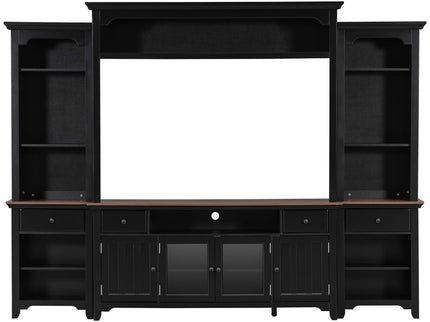 Extra Large TV Stand, Entertainment Center With Storage Cabinets