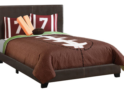 Bed, Upholstered, Transitional