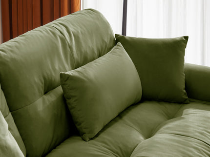Super Comfort Oversized Modular Sectional Sofa With Movable Ottoman