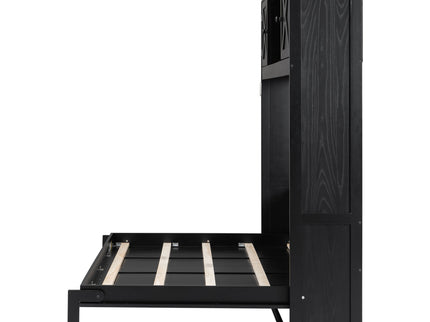 Murphy Bed With Storage Cabinets