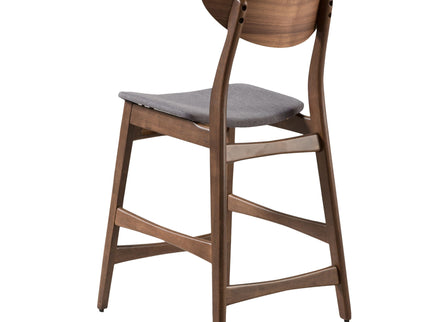 Elegant Counter Height Chair With Cushioned Seat