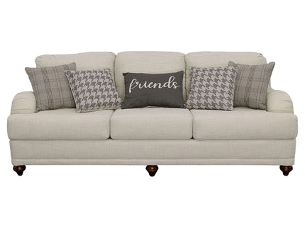 Anderson - 2 Piece Cushion Back Living Room Set - Gray