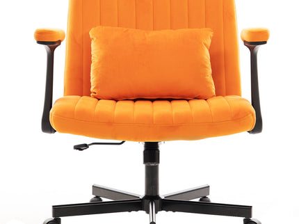 Criss Cross Armrest Office Chair With Wheels