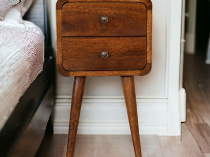 Curved Nightstand