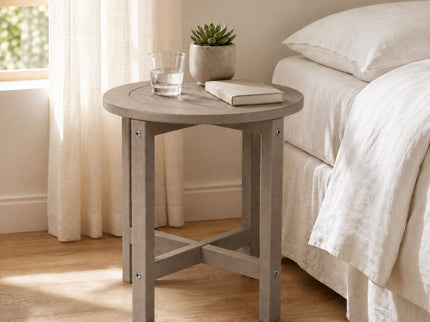 Round Outdoor Side Table