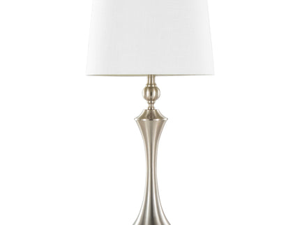 Flint - Contemporary Table Lamp Built In USB Port (Set of 2)