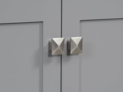 Bathroom Vanity With Ceramic Sink, Modern Single Bathroom Cabinet With 2 Doors And A Shelf, Soft Close Doors