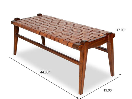 Cody - Bench - Brown / Tan