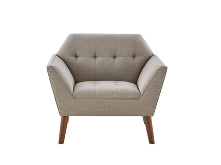 Modern Lounge Chair With Button Tufting