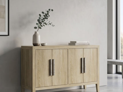 Adeline - 4 Doors Server - Natural Wood Wash