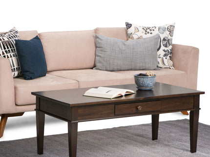 Carlton - Coffee Table - Dark Tobacco Brown