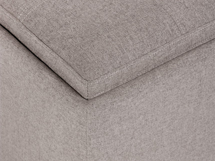 Avalon - Square Coffee Table, Storage Ottoman