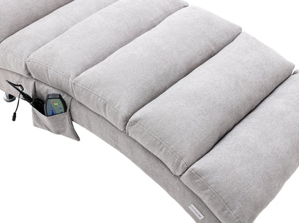 Massage Chaise Lounge Indoor With Remote Control, Ergonomic Electric Massage Lounger