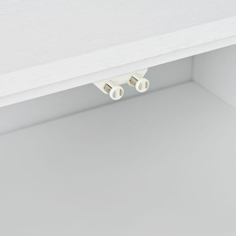 Modern Sideboard Buffet Cabinet With Handleless Press To Open Design With 4 Doors