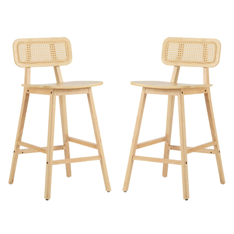 Bari - Indoor Wood Barstool (Set of 2)