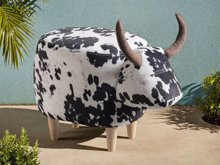 Cow Shaped Ottoman Footstool