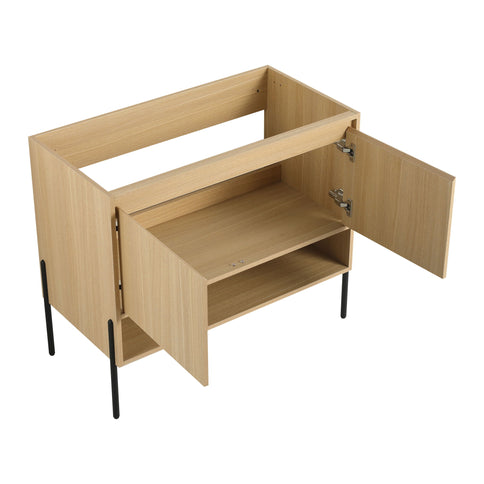 Freestanding Bathroom Vanity & Soft Close Cabinet Doors