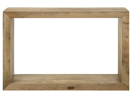 Mesa - Rectangular Console Table With Clean Open Frame Design - Natural
