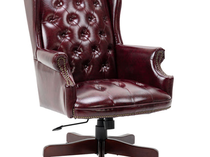 Executive Office Chair, High Back Reclining Comfortable Desk Chair With Smooth Glide Caster Wheels