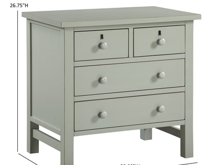 Georgina - 4 Drawer Storage Nightstand
