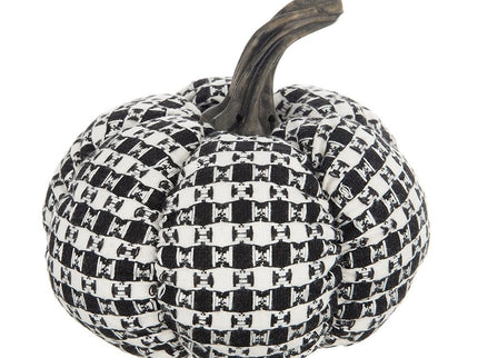 Plaid Pumpkin Decor, For Holiday Halloween Decoration