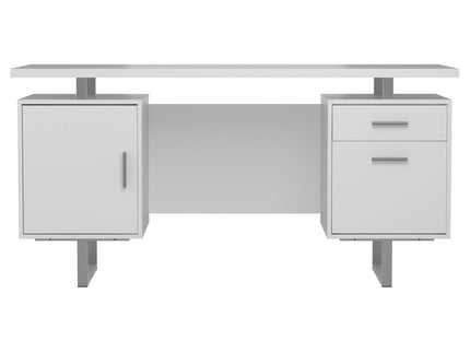 Jensen - 2 Drawer Desk - White
