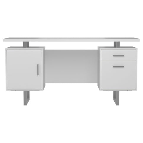 Jensen - 2 Drawer Desk - White
