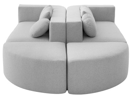 Boneless - Couch Modular Sectional Sofa With Deep Seating And Curved Design