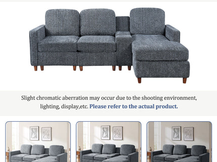 L - Sectional Sofa With Reversible Chaise