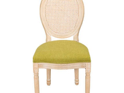 French Country Dining Chairs & Round Back (Set of 2)