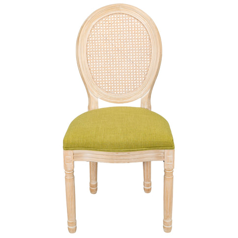 French Country Dining Chairs & Round Back (Set of 2)