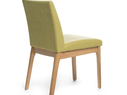 Contemporary Fabric Comfort Dining Chairs (Set of 2)