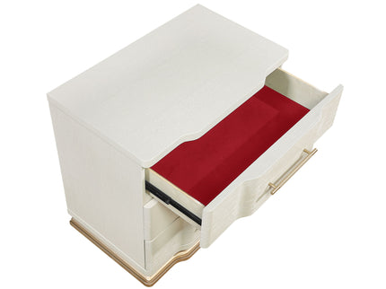 Lexington - 3 Drawer Nightstand - Beige