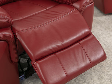 Home Theater Seating Manual Recliner Chair With Led Light Strip For Living Room