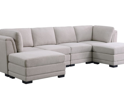 Kristin - Fabric Reversible Sectional Sofa