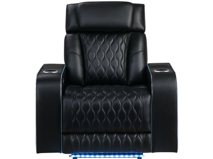 Electra - Power Recliner With Power Headrest, Massage, LED Lighting And USB Control