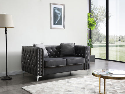 Elegant Track Arm Loveseat