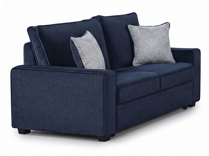Rita - Loveseat, LED Base Lighting, Cushions And 2 Accent Pillows