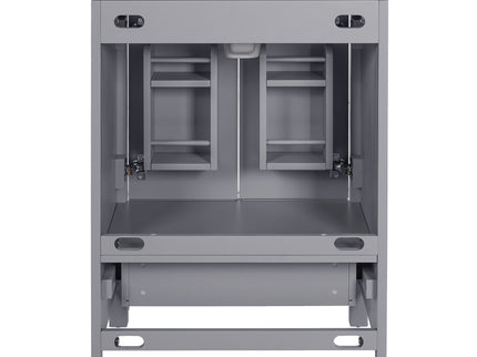 Bathroom Vanity With Integrated Undermount Ceramic Sink, 2 Doors And 1 Drawer, Soft Close Hinges